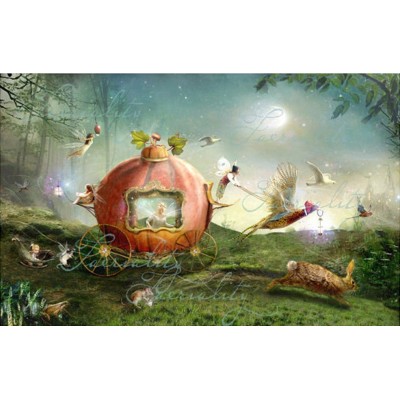 Moonlit Procession. Moonlit Procession.