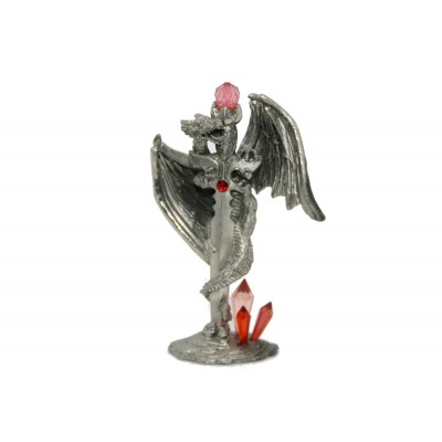 Drachen mit nach oben gerichteten Schwertern. Drachen mit nach oben gerichteten Schwertern.