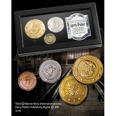 Münzen von Gringotts Bank