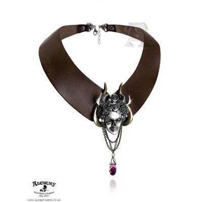 Apate's Duplicity Leather Choker