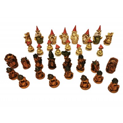 Schach mit den Gnomen gegen Krieger Bäume Schach mit den Gnomen gegen Krieger Bäume