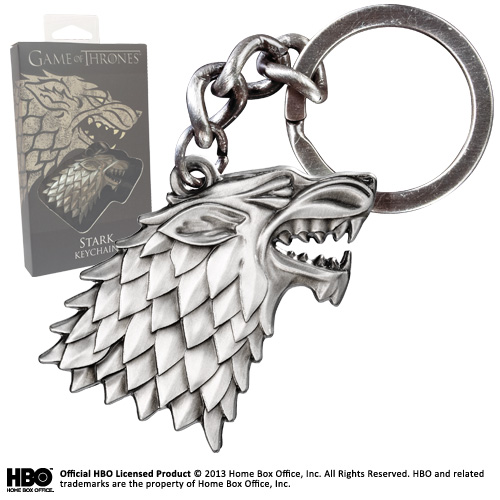 Portachiavi con lo stemma della casa Stark