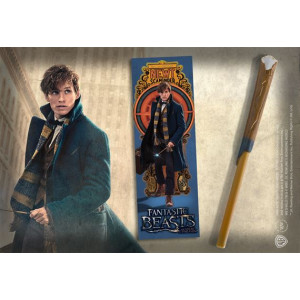 Bacchetta penna e Segnalibro di Newt Scamander