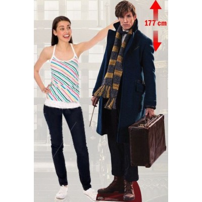 La sagoma di Newt Scamander La sagoma di Newt Scamander