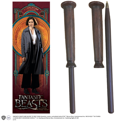 Harry Potter - Voldemort Zauberstab Stift & Lesezeichen 