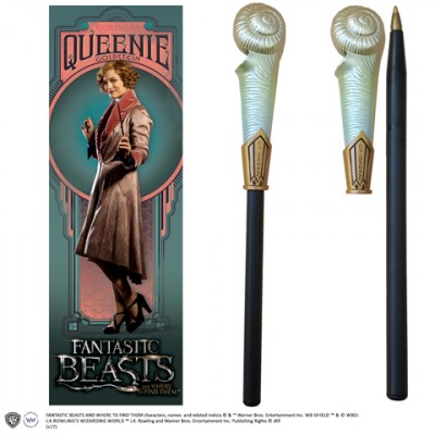 Bacchetta penna e Segnalibro di Queenie Goldstein Bacchetta penna e Segnalibro di Queenie Goldstein