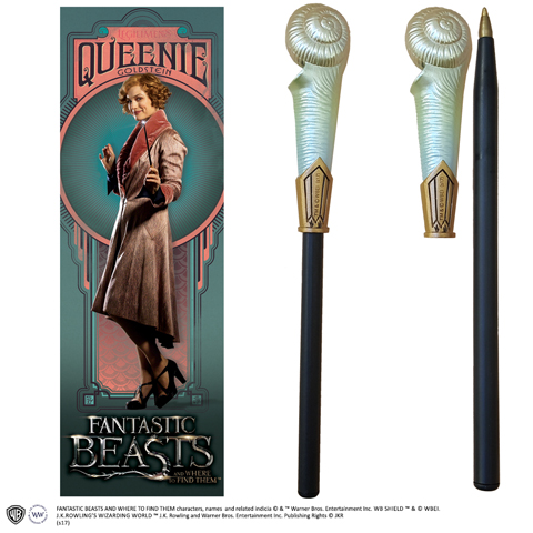 Wand pen and Bookmark Queenie Goldstein