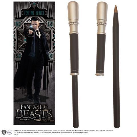 Wand pen and Bookmark Percival Graves