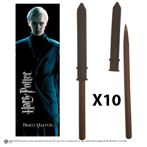 Wand pen and Bookmark Draco Malfoy
