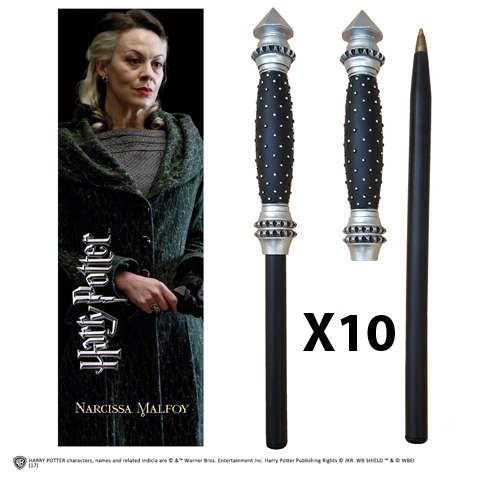 Bookmark wand pen and Narcissa Malfoy