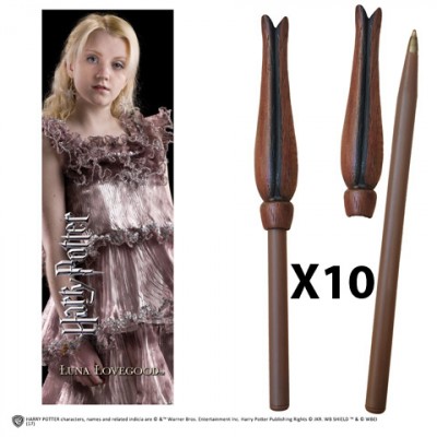 Bacchetta penna e Segnalibro di Luna Lovegood Bacchetta penna e Segnalibro di Luna Lovegood