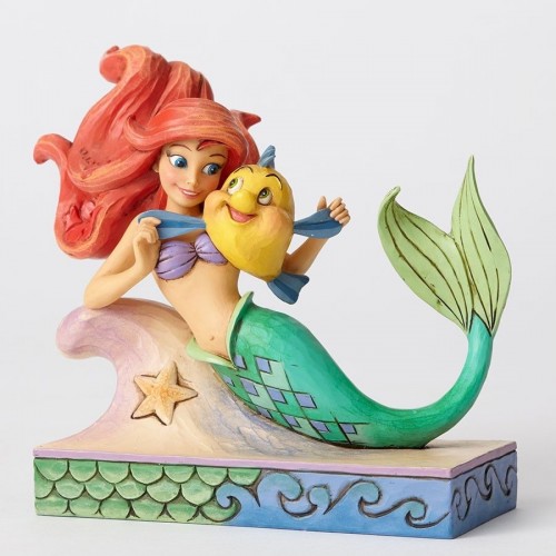 Ariel con Flounder