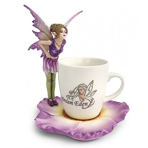 The purple fairy with cup.