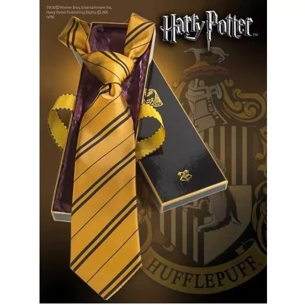 Silk tie - Hufflepuff.