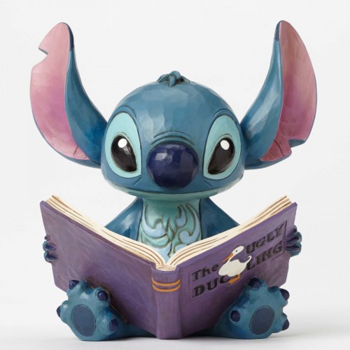 Stitch con il libro