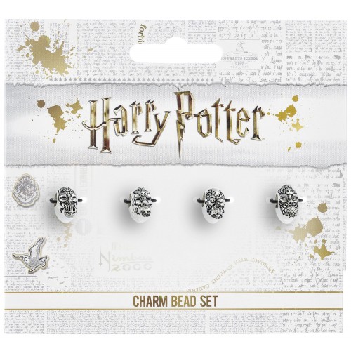 Death Eater Mask Charm Bead Set