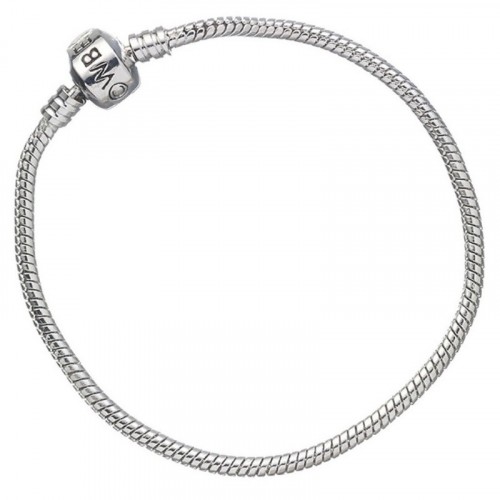 Silver Charm Bracelet 19cm
