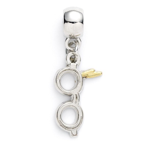 Lightning Bolt with Glasses Slider Charm