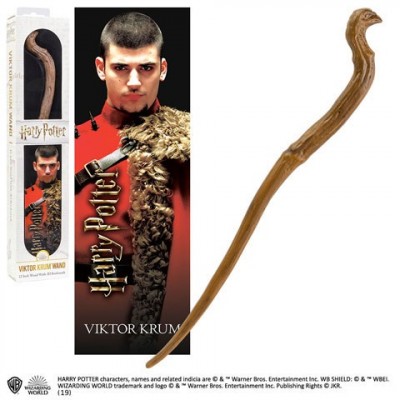 Magic wand in PVC + 3D bookmark by Viktor Krum. Magic wand in PVC + 3D bookmark by Viktor Krum.