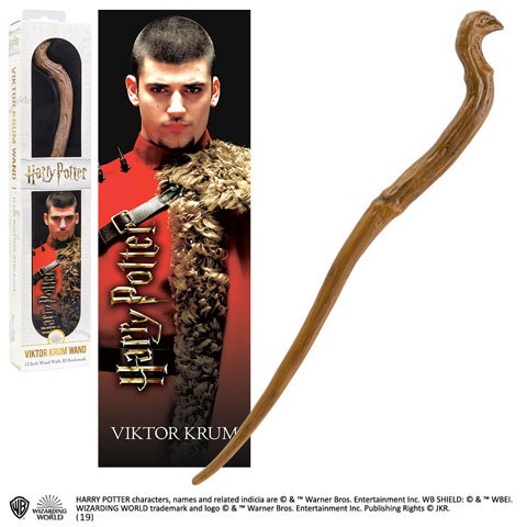 Magic wand in PVC + 3D bookmark by Viktor Krum.
