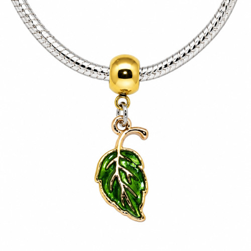 La foglia verde.