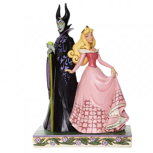 Aurora und Maleficent. (von Jim Shore)