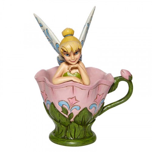 Tinker Bell in the cup. (by Jim Shore)