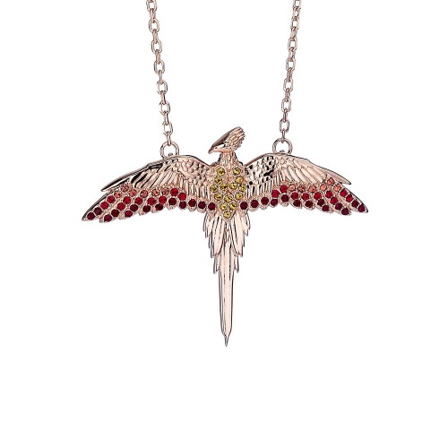 Sterling Silver Fawkes Necklace with Swarovski Crystal Elements