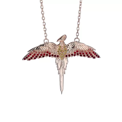 Sterling Silver Fawkes Necklace with Swarovski Crystal Elements