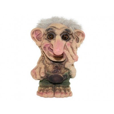 The troll with one hand on his face. The troll with one hand on his face.