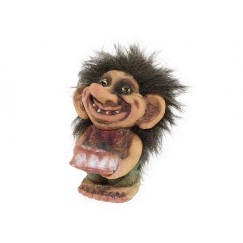 The troll with the cake.