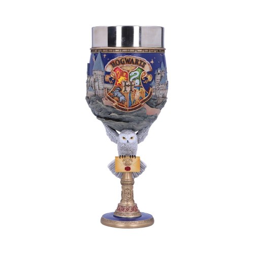 The Hogwarts goblet with owl.