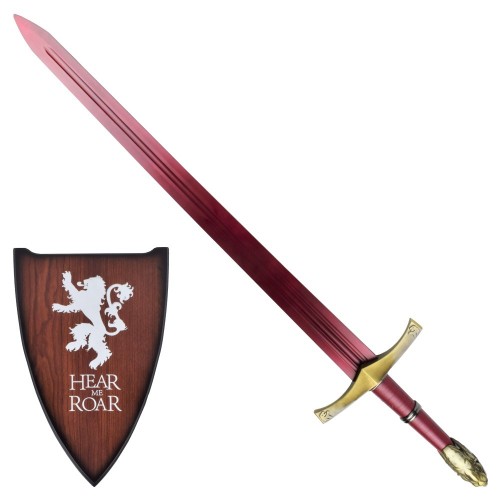 Oathkeeper - Red Damascus - the sword of Jaime Lannister (later of Brienne of Tarth).