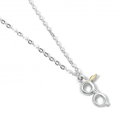 Official Harry Potter Lightning Bolt and Glasses Necklace Official Harry Potter Lightning Bolt and Glasses Necklace