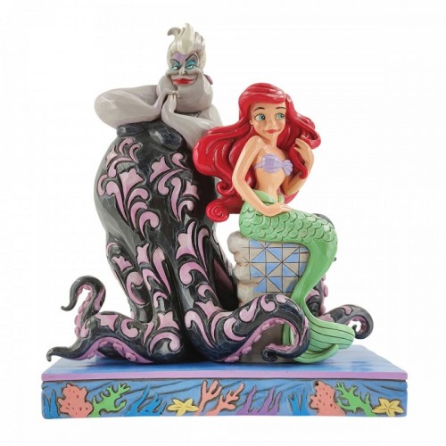 Ariel and Ursula. (by Jim Shore)