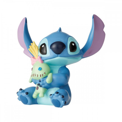 Stitch con il peluche.