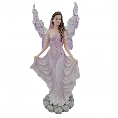 The fairy bride holding her robe. The fairy bride holding her robe.