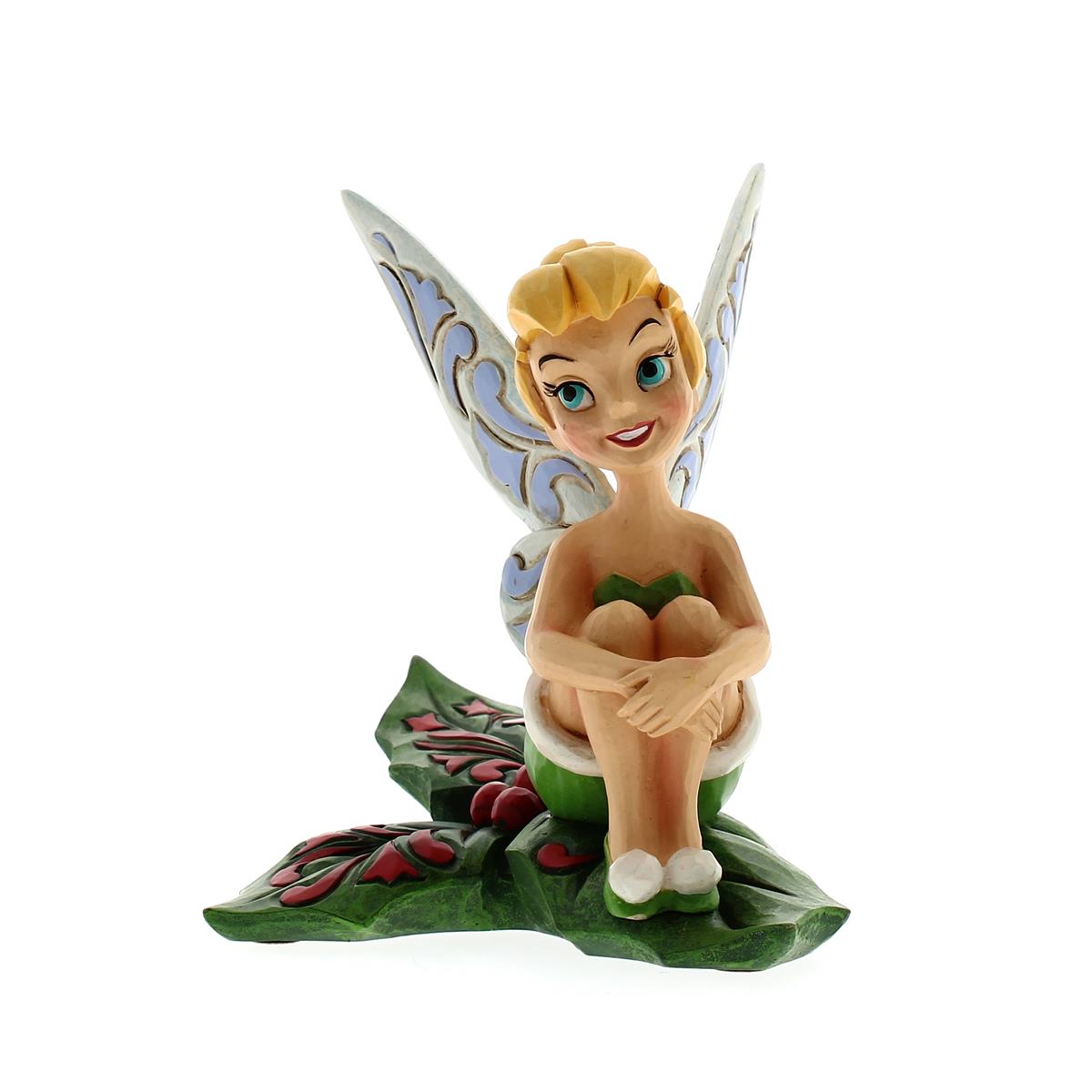 Disney Traditions Jim Shore Peter Pan Crafty Tink Fée Clochette ( Tinker  Bell ) Statue résine 9,5cm