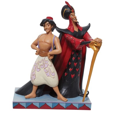Aladdin & Jafar. (by Jim Shore) Aladdin & Jafar. (by Jim Shore)