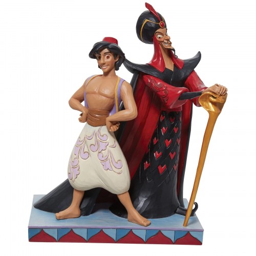 Aladdin & Jafar. (by Jim Shore)
