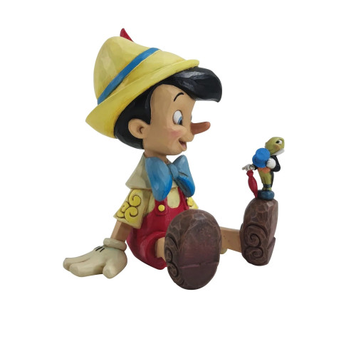 Pinocchio con il grillo parlante. (by Jim Shore)