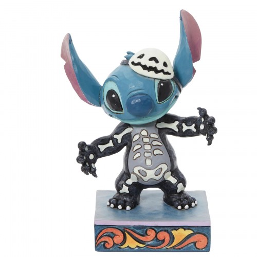 Stitch in skeleton suit (glow). (by Jim Shore)