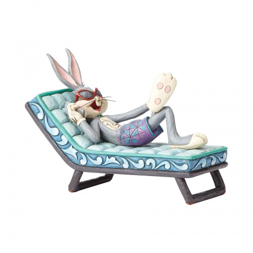Bugs Bunny on the couch. (by Jim Shore)