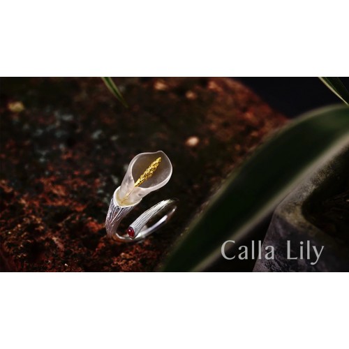 Calla Lily - ring.