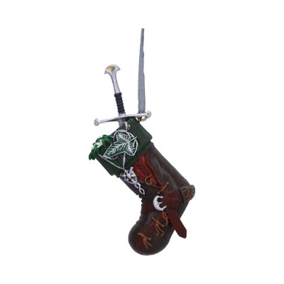 Aragorn's Christmas stocking - hanging ornament. Aragorn's Christmas stocking - hanging ornament.