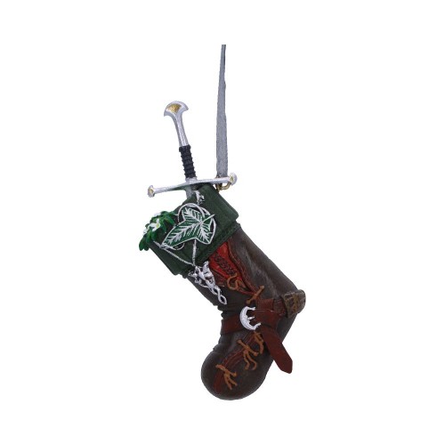 Aragorn's Christmas stocking - hanging ornament.