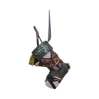 Legolas' Christmas stocking - hanging ornament. Legolas' Christmas stocking - hanging ornament.