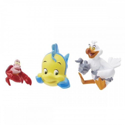 Sebastian, Flounder and Scuttle.