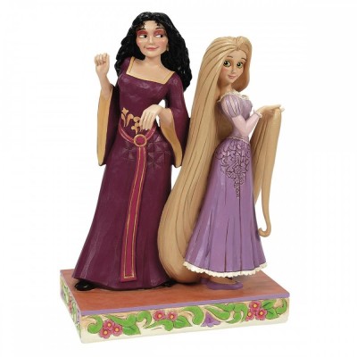 Rapunzel and mother Gothel. (by Jim Shore) Rapunzel and mother Gothel. (by Jim Shore)
