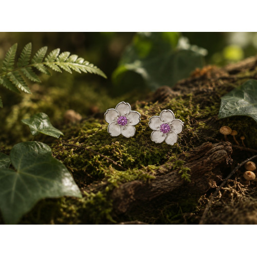 Ciliegio Viola - orecchini